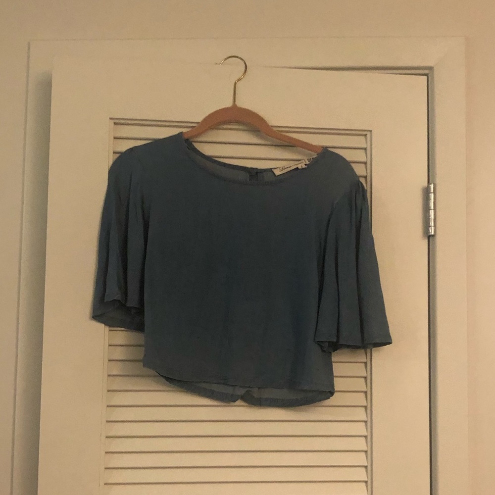 Lovers and Friends denim top